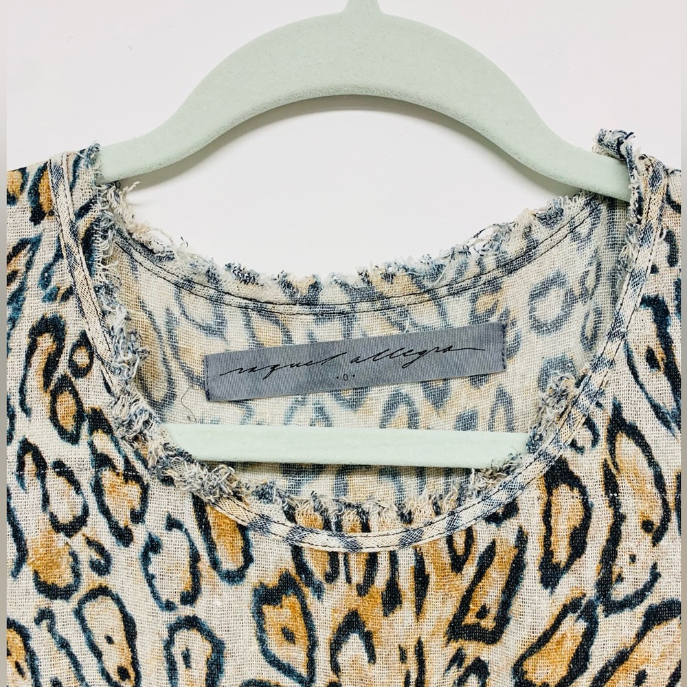 Raquel Allegra Leopard Print Dress - Picture 5 of 9